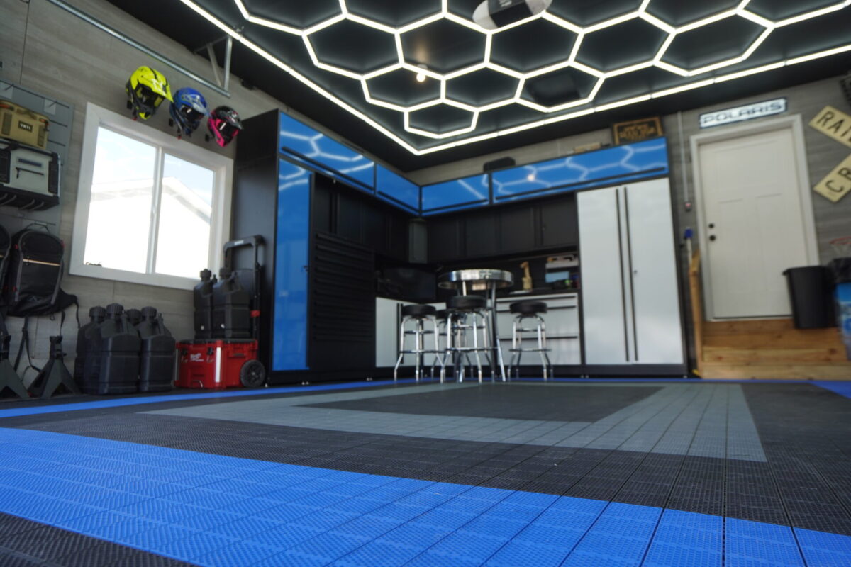 ProTech Flooring Garage Install
